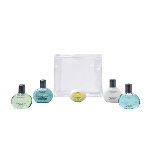 Grip Lock Bag Toiletries Welcome Pack (Box of 50) - Spa Therapy