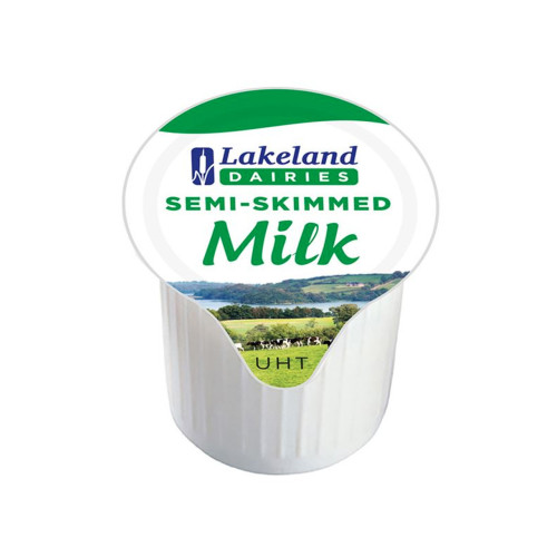 UHT Semi Skimmed Milk Pot (Box of 120)