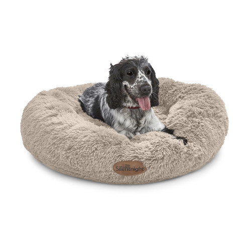 Silentnight Calming Donut Pet Bed - Natural