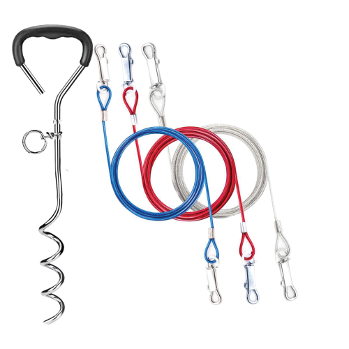 Sprial Pet Stake and Lead 5m