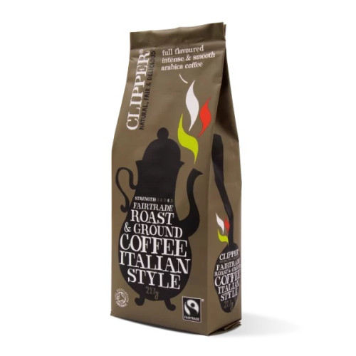 Clipper Fairtrade Organic Ground House Blend Coffee 227g (Box of 8)