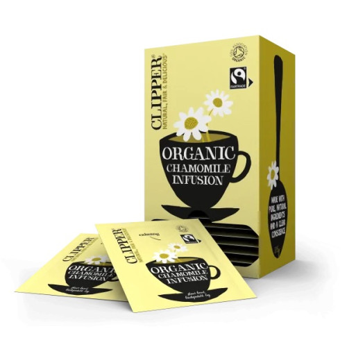 Clipper Fairtrade Organic Chamomile Tea Bags (Box of 25)