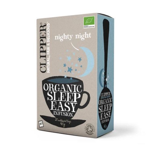 Clipper Fairtrade Organic Sleep Infusion Tea Bags (Box of 20)