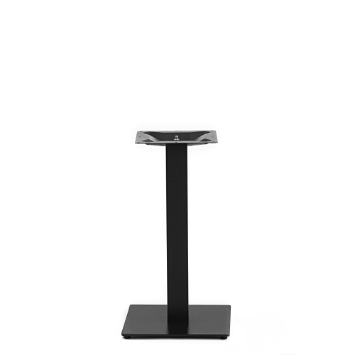 Alpha Black Powder Coated Table Base (D40 x W40 x H72cm)