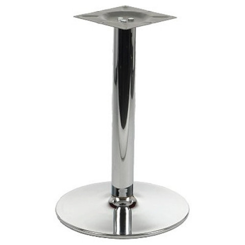 Milan - Steel Embossed Galvanised Chormium Table Base