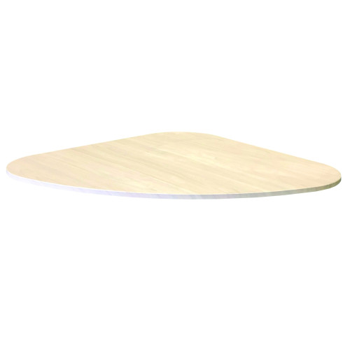 Teardrop Table Top - Light Swiss Elm