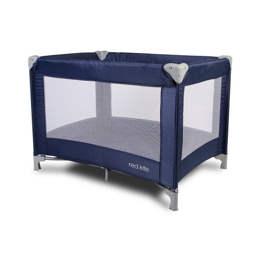 Blue Travel Cot with Bag 104 x 79 x 78cm