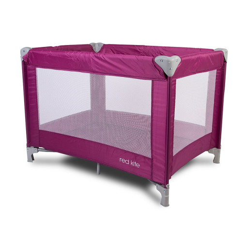 Plum Travel Cot with Bag