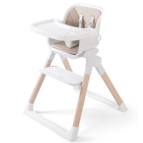 Wood Effect Folding Highchair