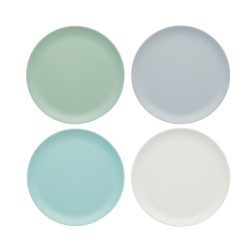 Colourworks Classics Set of 4 Melamine Dinner Plates 28cm