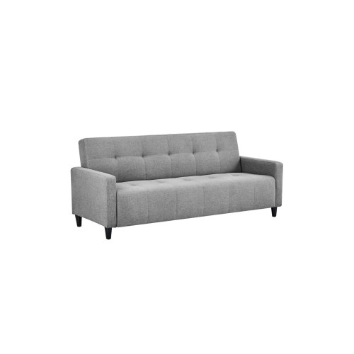 Alfie Grey Linen Sofa Bed (D113 x W201 x H84cm)