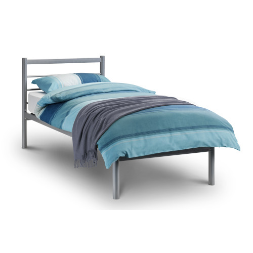 Alpen Aluminium Bed - Double (D202 x W139 x H90cm)