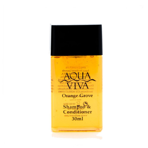 Aqua Viva Collection 30ml Bottle Shampoo & Conditioner (Box of 250)