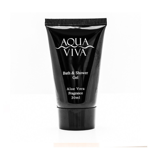Aqua Viva Collection 30ml Tube Bath & Shower Gel (Box of 250)