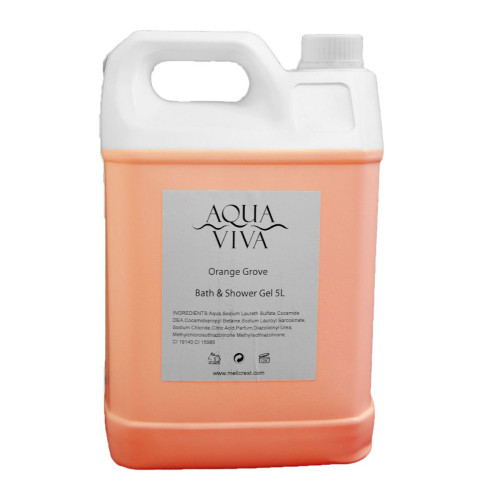 Aqua Viva Collection 5 Litre Refill Bath & Shower Gel (Box of 2)