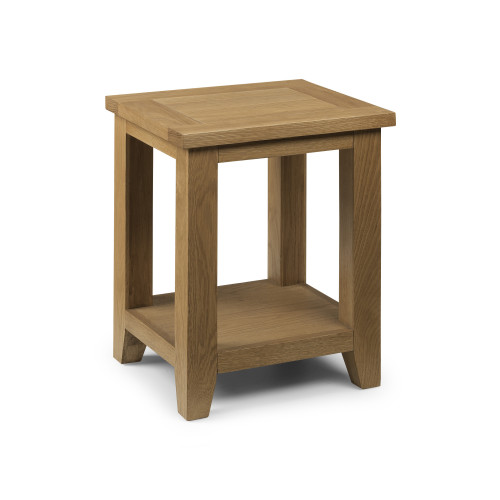 Astoria Oak Lamp Table (D38 x W44 x H55cm)