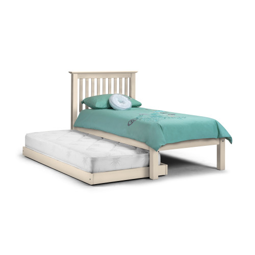 Barcelona Solid White Pine Hideaway Bed - Single (D207 x W107 x H110cm)