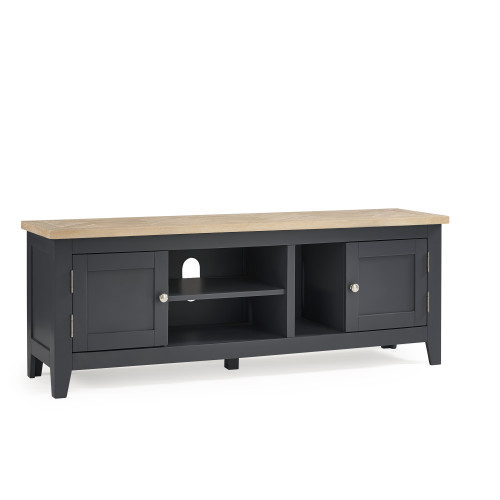 Bordeaux Dark Grey TV Unit (D40 x W150 x H62cm)