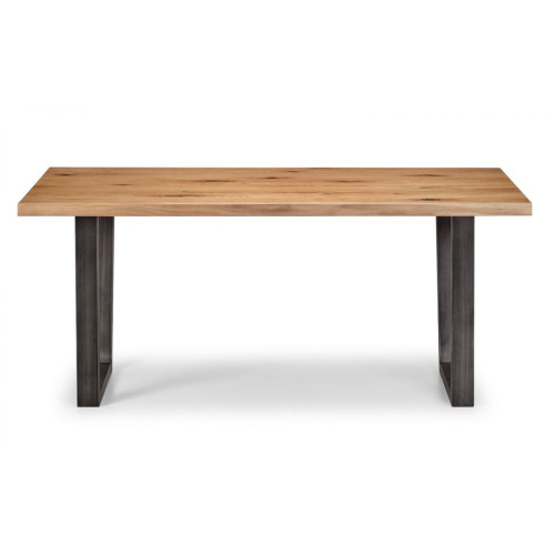 Brooklyn Oak Rectangular Dining Table (D98 x W180 x H76cm)