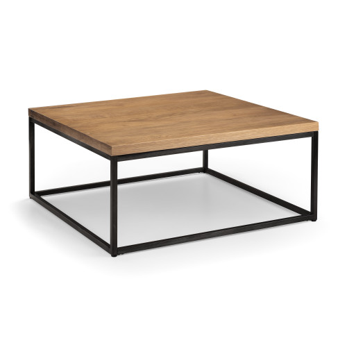 Brooklyn Oak Square Coffee Table (D90 x W90 x H40cm)