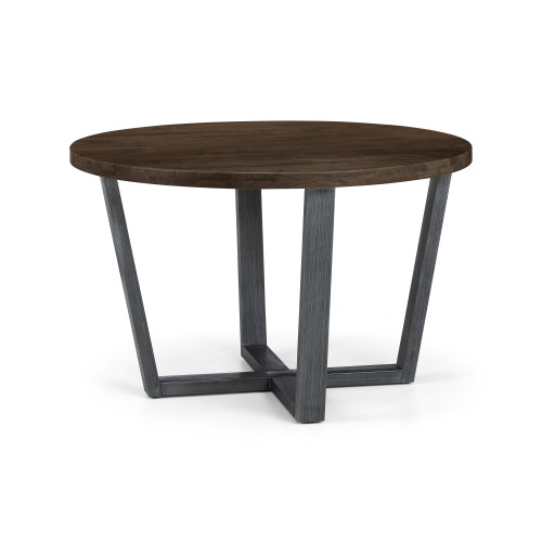Brooklyn Dark Oak Round Dining Table (D120 x W120 x H76cm)