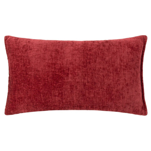 Evans Lichfield Buxton Polyester Filled Rectangular Cushion 30 x 50cm - Red