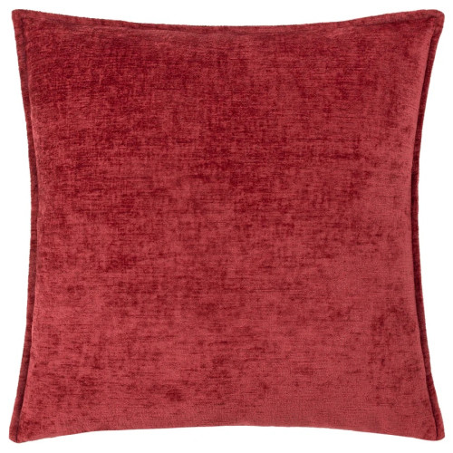 Evans Lichfield Buxton Polyester Filled Cushion 50 x 50cm - Red