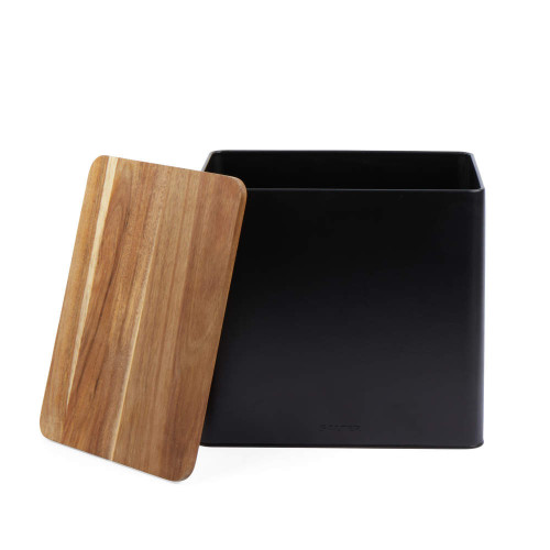 Salter FSC Toronto Bread Bin (H25 x W28 x D20.5cm) - Black