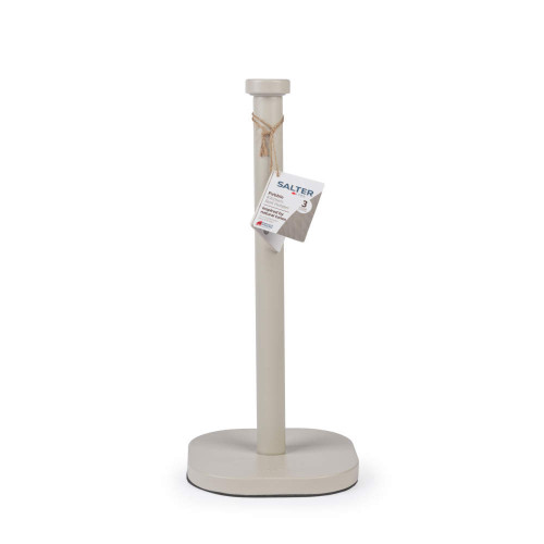 Salter Pebble Carbon Steel Roll Holder 34cm - Stone