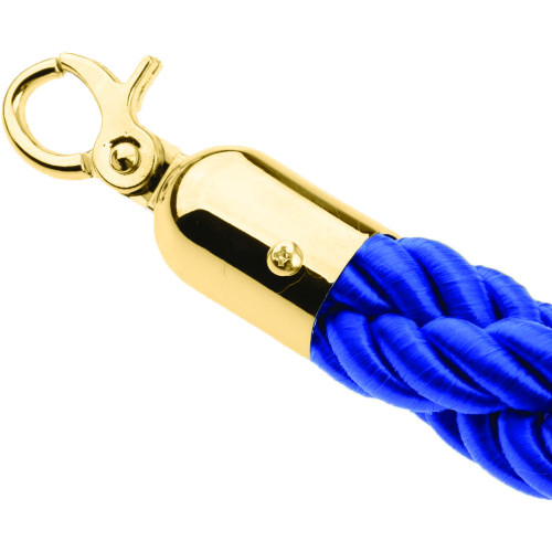 Gold and Blue Barrier Rope 1.5m