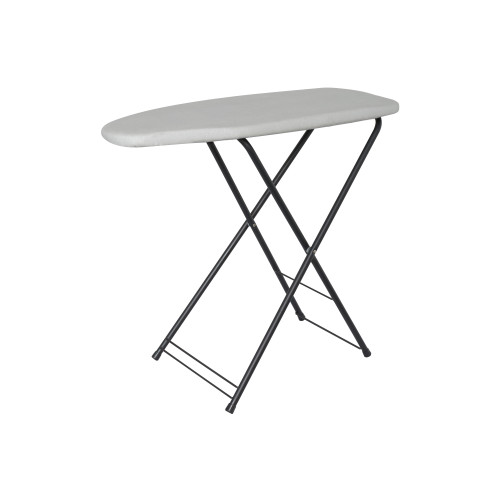 Corby of Windsor Berkshire Compact Ironing Board 100 x 40 x 5cm - Light Grey Cover