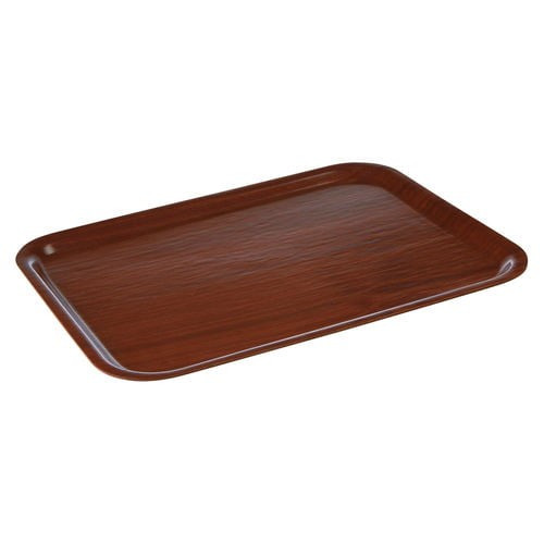 Mahogany Wood Rectangular Tray 45 x 34cm