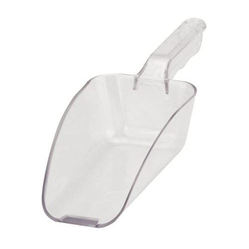 Plastic Clear Ice Scoop 350ml