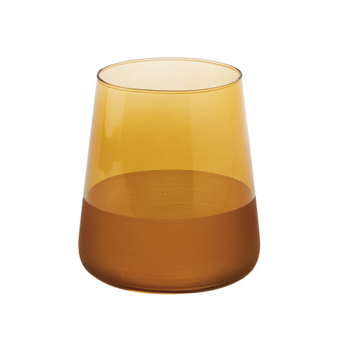 Water Carafe Tumbler 380ml | 13.40oz (Box of 6) - Matte Amber