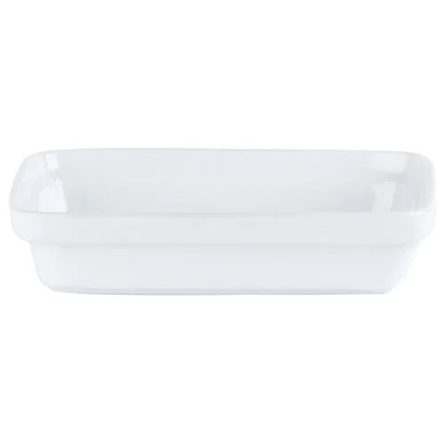 Porcelite Rectangular Pie Dish 19 x 13cm (Box of 6)