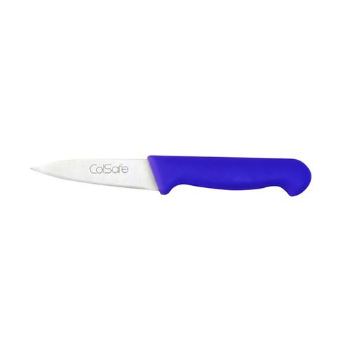 Paring Knife with Blue Handle 8cm