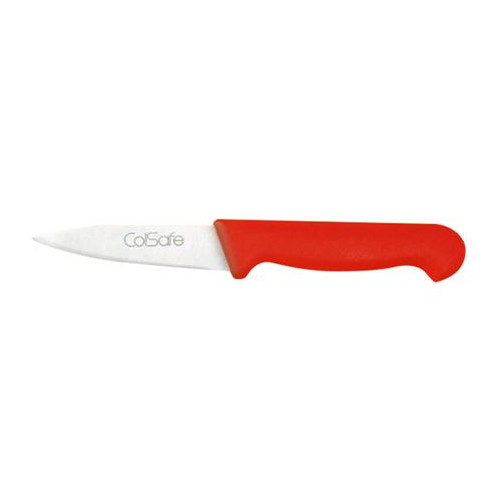 Paring Knife with Red Handle 8cm