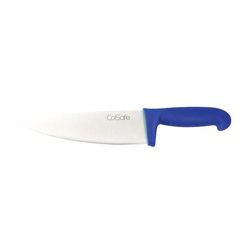 Cooks Knife with Blue Handle 20cm
