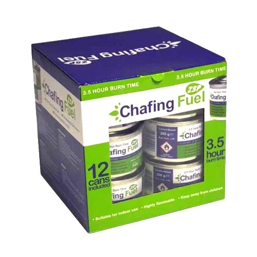 Chafer Gel Ethanol Fuel 3.5 Hours Burn Time (Box of 12)