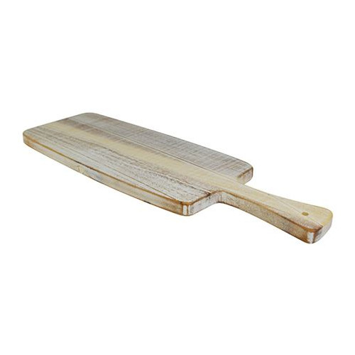 Washed Wood Serving Board - White