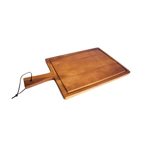 Wooden Handle Food Serving Board 42 x 23cm