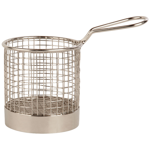 Round Service Food Serving Basket 9 x 9cm