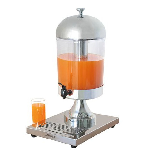 Single Polycarbonated Juice Dispenser 8 Litre