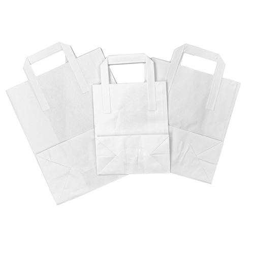 White Paper Carrier Bag - Large (Box of 250)