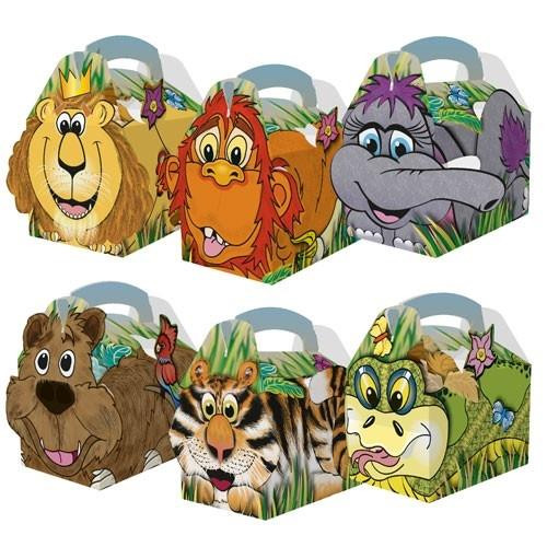 Assorted Childrens Jungle Theme Meal Boxes (Box of 250)