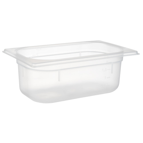 Polypropylene Gastronorm 1/4 15cm