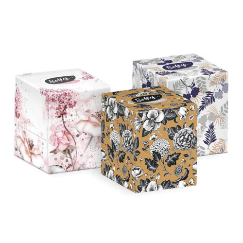 Square Cube Style Tissues (Box of 24)