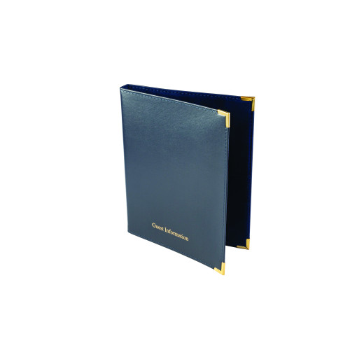 Blue Guest Information Folder (Box of 5)