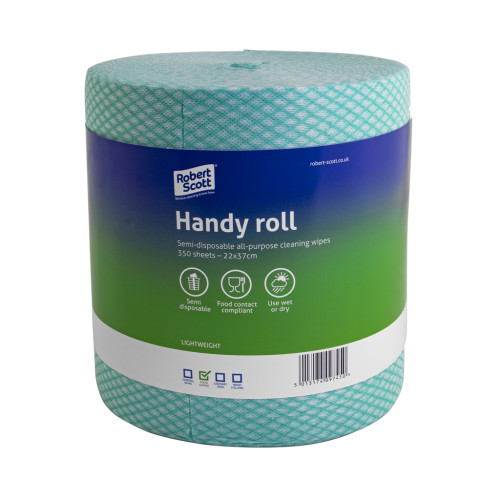 All Purpose Non Woven Wipe Roll (Box of 2) - Green