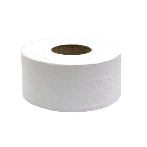 Mini Jumbo 2.25” Core White 2 Ply Toilet Roll (Box of 12)